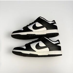 Men’s Nike Dunk Low Retro Black & White Sneakers Size 10